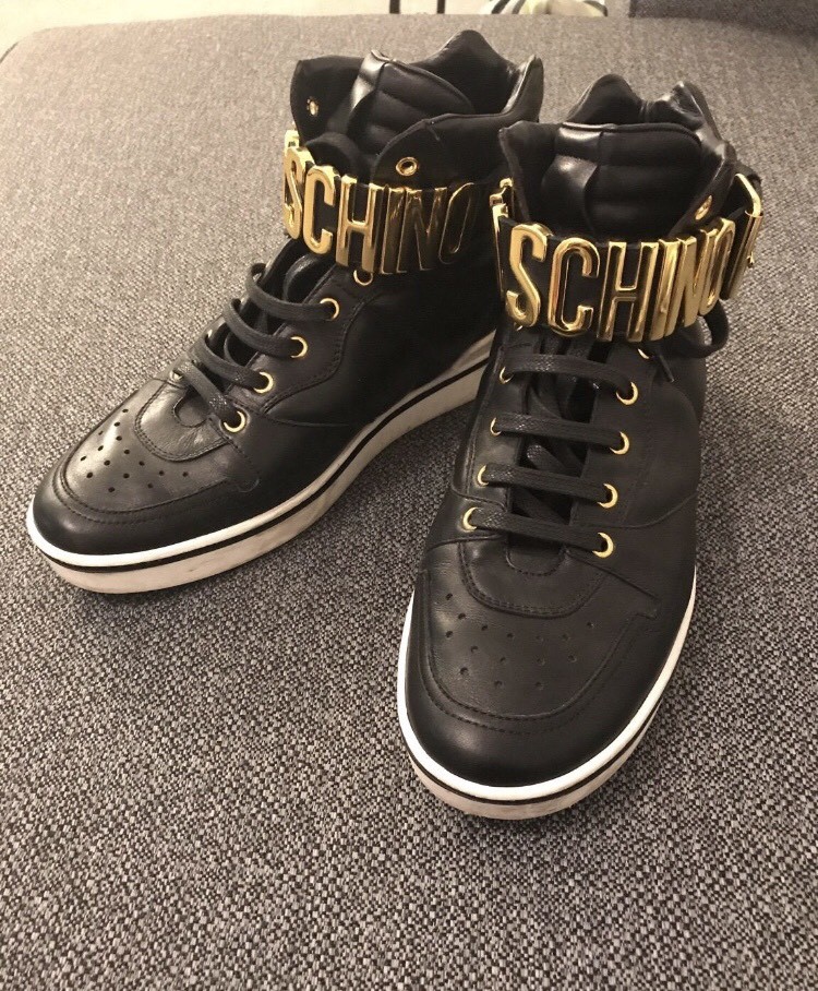 mens moschino trainers sale