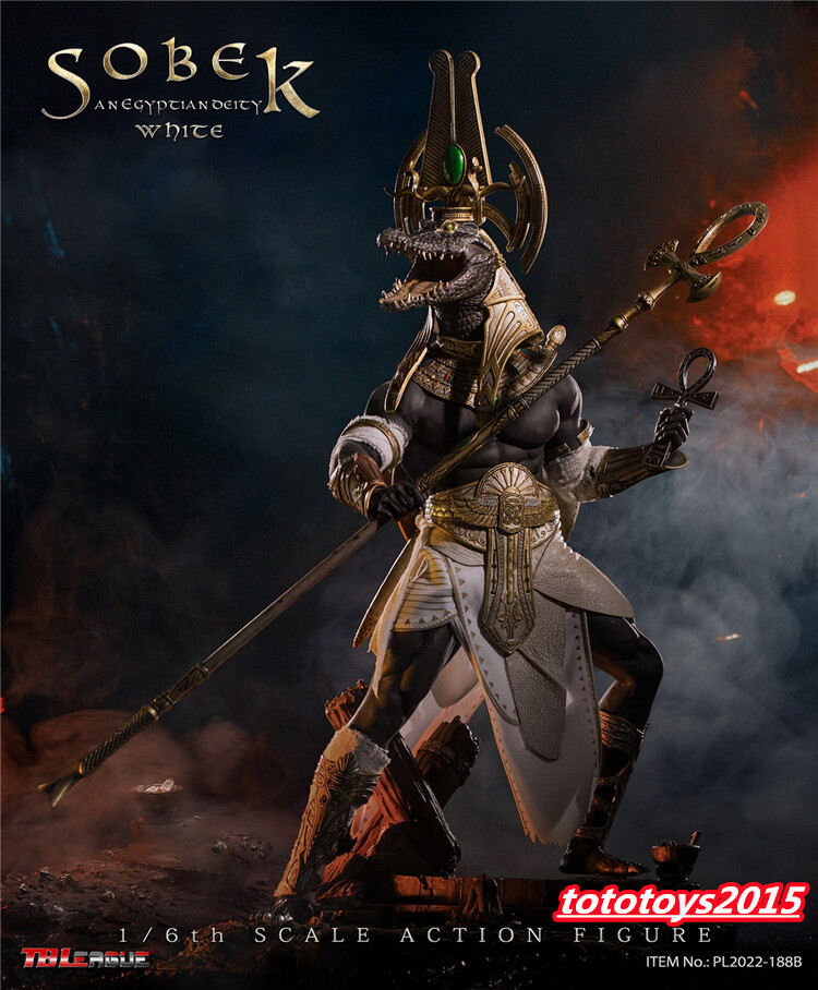 【お買得】 Egyptian 1/6 PL2022-188A TBLeague Gods -White Sobek Series その他