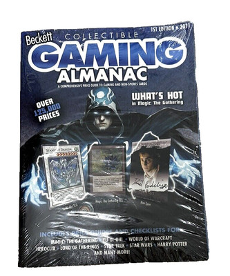 2011 Beckett Gaming Almanac Seaded 1st Edition / Magic the Gathering