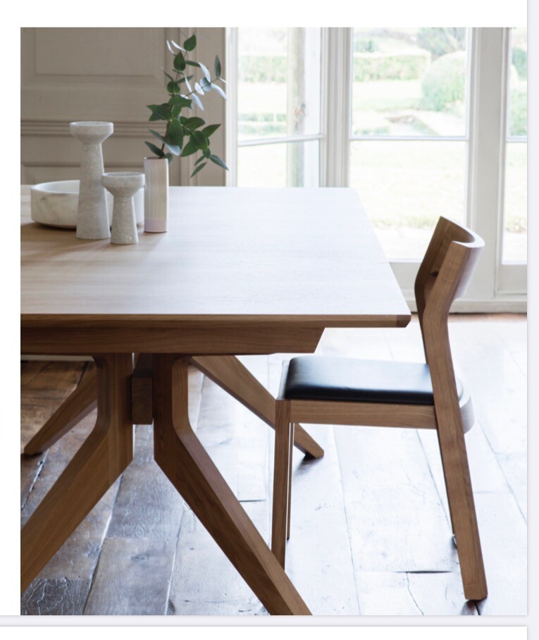 Matthew Hilton Cross Extending Dining Table (Oak) in Christchurch