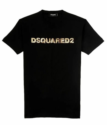 25SS new/D SQUARED2 ロゴ入りTシャツ T-Shirt Black $_12.JPG?set_id=880000500F