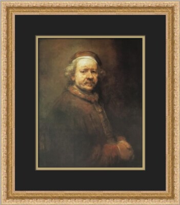 Rembrandt Self-Portrait IV Custom Framed Print