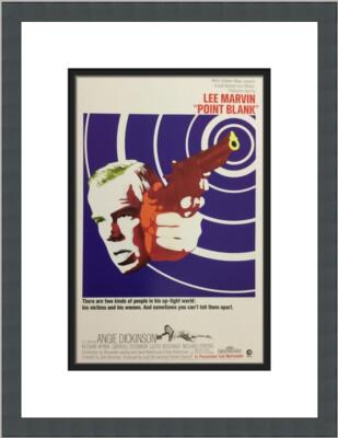 Point Blank Custom Framed Movie Poster Print