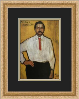 Pablo Picasso Portrait of Pedro Manach Newly Custom Framed Print 