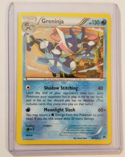 Collectible Card Games Toys Hobbies Pokemon Greninja 40 122 Xy Breakpoint Rare Perfect Mint