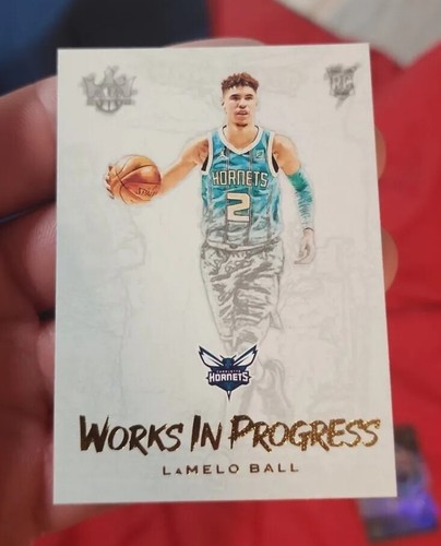 2020-21 Panini Court Kings RC LaMelo Ball Works in Progress #3