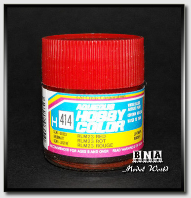 Gunze Sangyo/GSI Mr.Hobby Acrylic Paint Semi-Gloss RLM 23 Red 10ml