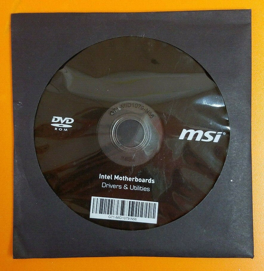deltadrivemissレコード MSI Intel Motherboards Drivers & Utilities Disc DVD G71