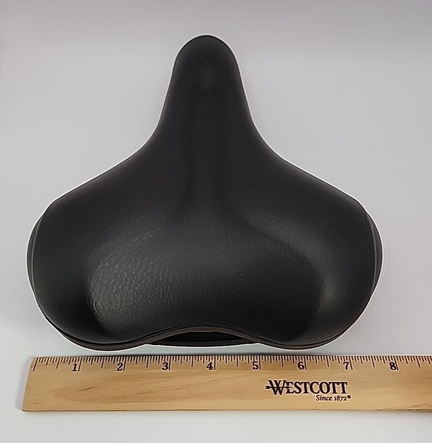 Electric Bike Seat Justek Bicycle Black Universal Fit Replacement Seat