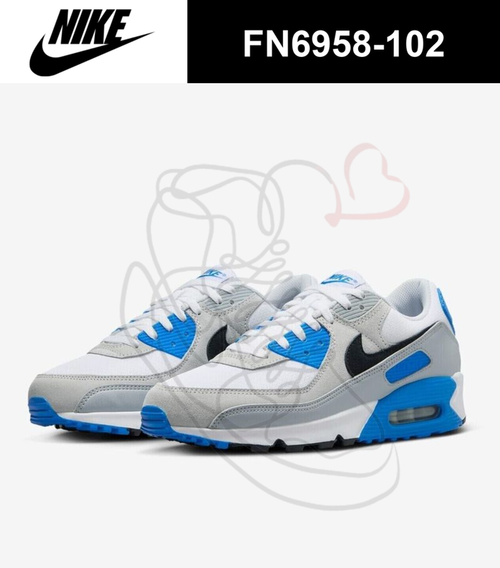 Nike Air Max 90 Detroit Lions Photo Blue White Black Grey