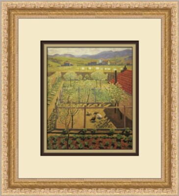 Dario De Regoyos Valdes The Chicken Coop Custom Framed Print