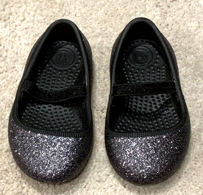 Native Shoes Kids C5 Toddler Margot Bling Child Glitter Flats