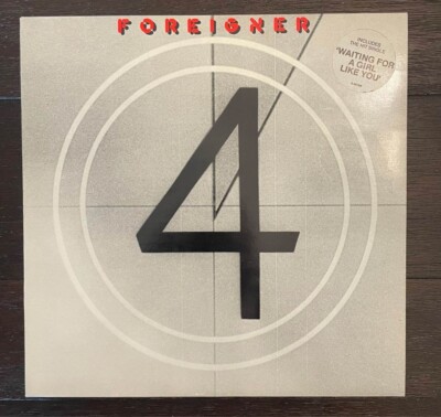 Foreigner ''4''  1981 UK Press (Atlantic #K50796)