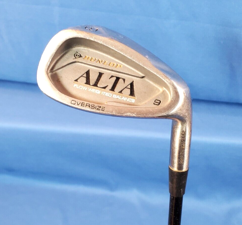 Dunlop Alta Oversized 9 iron w/Centriflex Graphite shaft