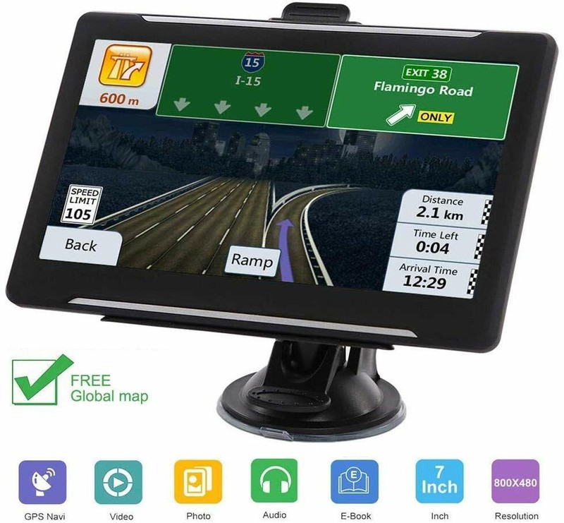 7" Zoll GPS Navi Navigation Navigationsgerät für LKW PKW ...