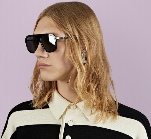 GUCCI GUCCI GG1309S-005 BLACK SUNGLASSES