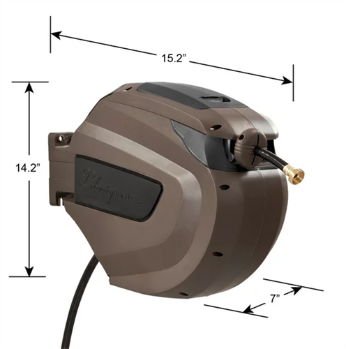 1X Basics Auto Retract Hose Reel 65',New