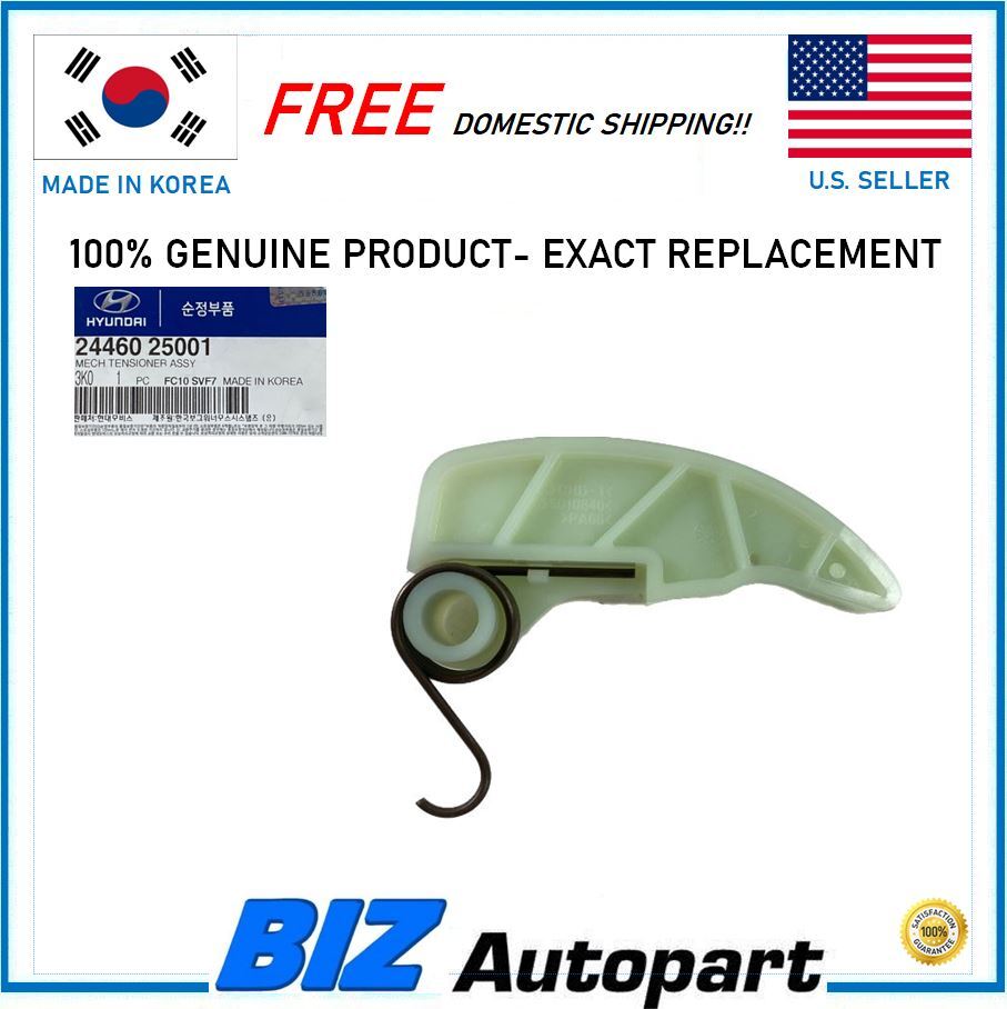 GENUINE ! OIL PUMP CHAIN TENSIONER 2010-2014 GENESIS TUCSON FORTE # 24460-25001