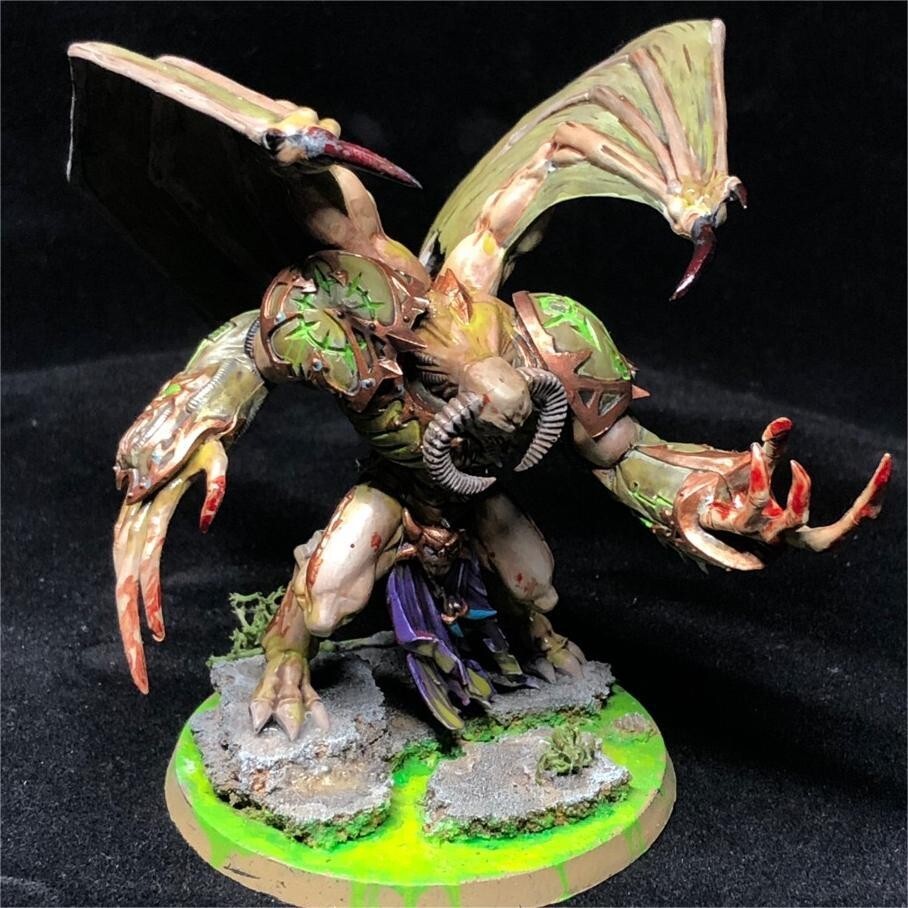 未開封 WARHAMMER Daemons of Nurgle フィギュア Warhammer AOS Nurgle Daemon Nurgle Daemon Prince And Herald