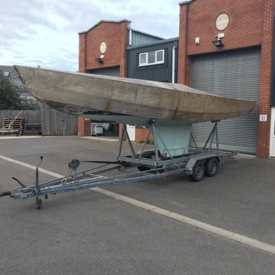 1961 YW Diamond ‘Zest’ Sail No.1 Project Yacht Boat in Ipswich