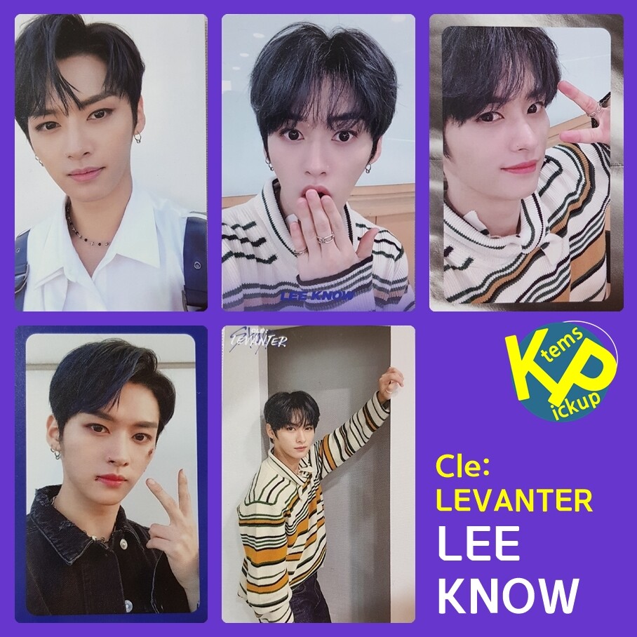 Stray Kids Cle: Levanter Official Photocard @ LEEKNOW Lee