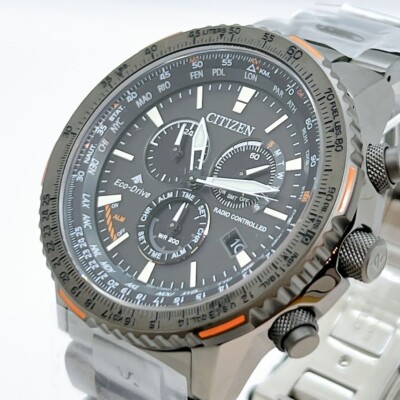 Citizen CB5007-51H Promaster Sky Eco-drive Radio Direct Flight Mens Watch 45.9mm