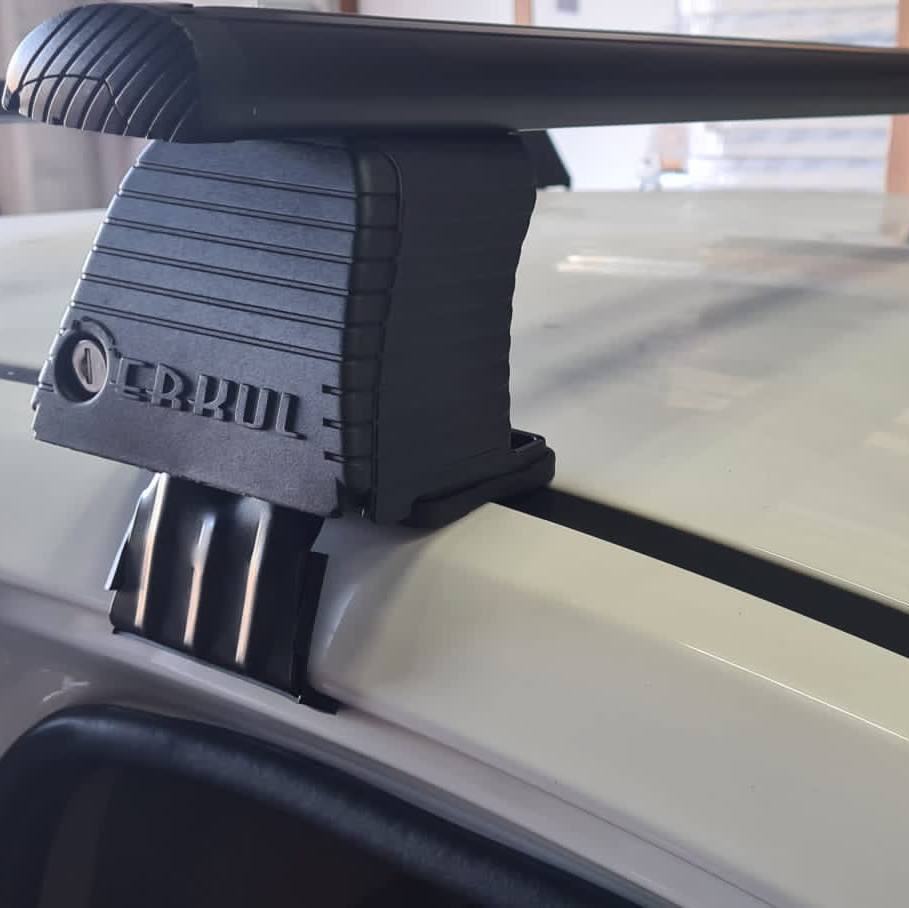 Bare Roof Rack Cross Bars Set for HYUNDAI Ioniq 5 5 Door 21-Up Black