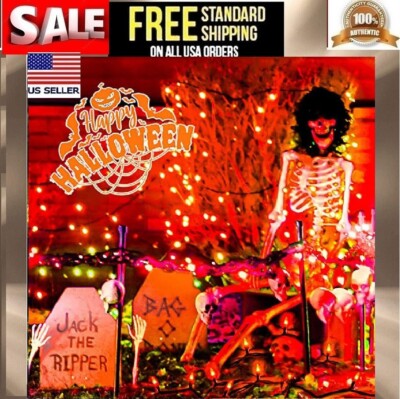 Halloween Fairy Mini String Lights Twinkle Star 200 LED 66FT orange 8 Modes