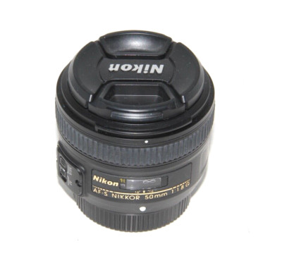 Nikon AF-S FX Nikkor 50mm f/1.8 G Auto Focus Prime F Mount Lens