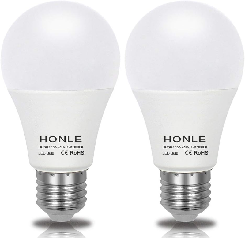 Warm White 3000k Low Voltage 12v 7w Standard Edison Base 60w