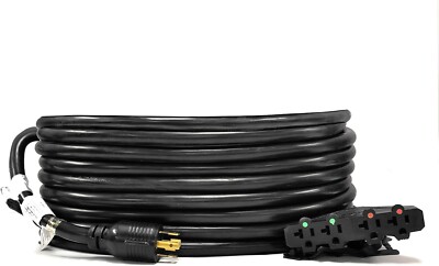 Ceptics Extension Distribution Power Cord NEMA L14-30P 30 4X 5-15/20R 20-amp