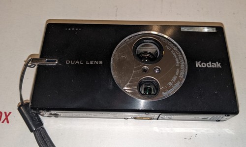 Kodak EasyShare V610 6.1MP Dual Lens Digital Camera - Black
