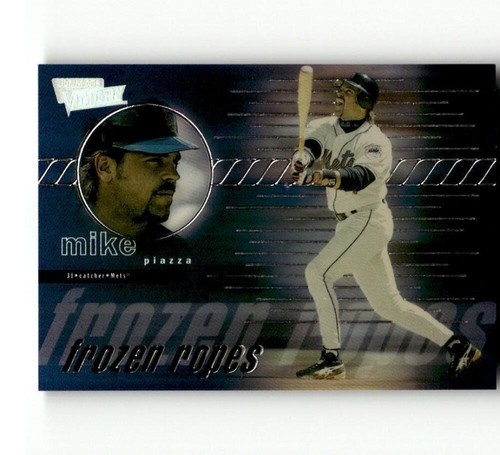 1999 Ultimate Victory Frozen Ropes #F8 Mike Piazza New York