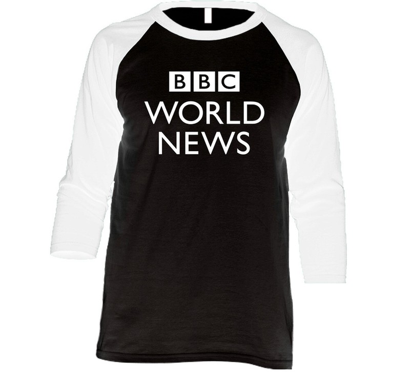 Bbc World News Tv Channel Cool Television Station Raglan 3/4