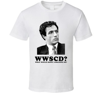 Sonny Corleone Godfather Mafia Movie WWJD T Shirt