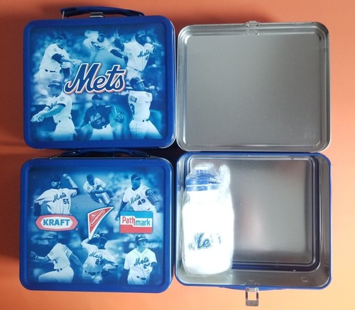 2002 NY METS LUNCHBOX WITH MIKE PIAZZA SHEA STADIUM GIVEAWAY