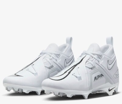 Nike Alpha Menace Pro 3 Men s 7 Football Cleats White  CT6649-109 Size 12