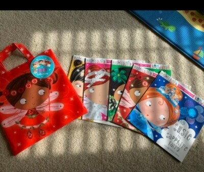 Make Believe Ideas Fairy Collection Storybook (5 books+ carrying bag) New