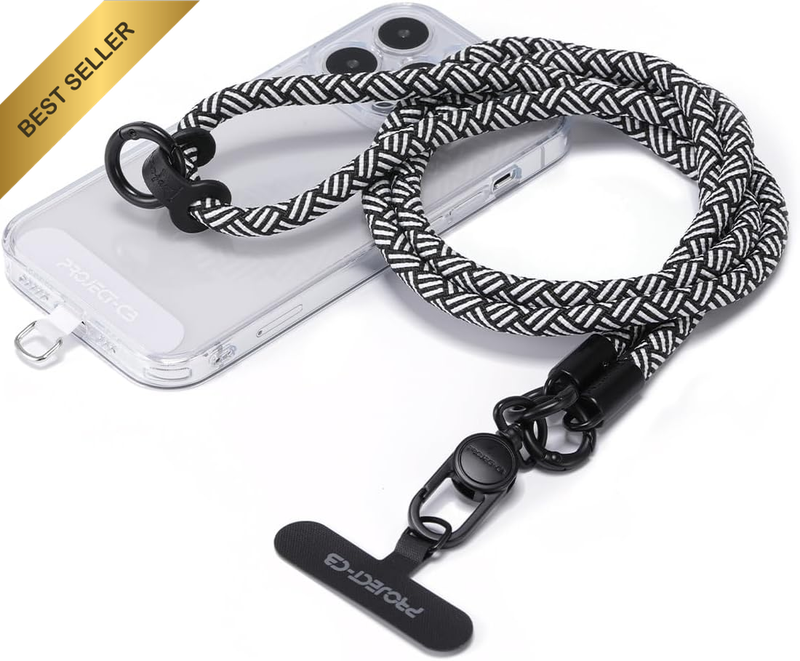 Phone Lanyard Crossbody Neck Strap Adjustable Universal 1 Lanyard 2 Tabs