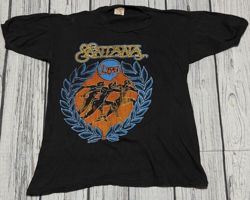 70's ビンテージ SANTANA バンドTシャツ Sサイズ Vintage T-shirt, Santana T Shirt, Concert T Shirt, Tour T