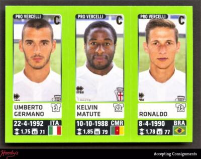 2014-15 Panini Calciatori Stickers #664 Umberto Germano/Kelvin Matute/Ronaldo