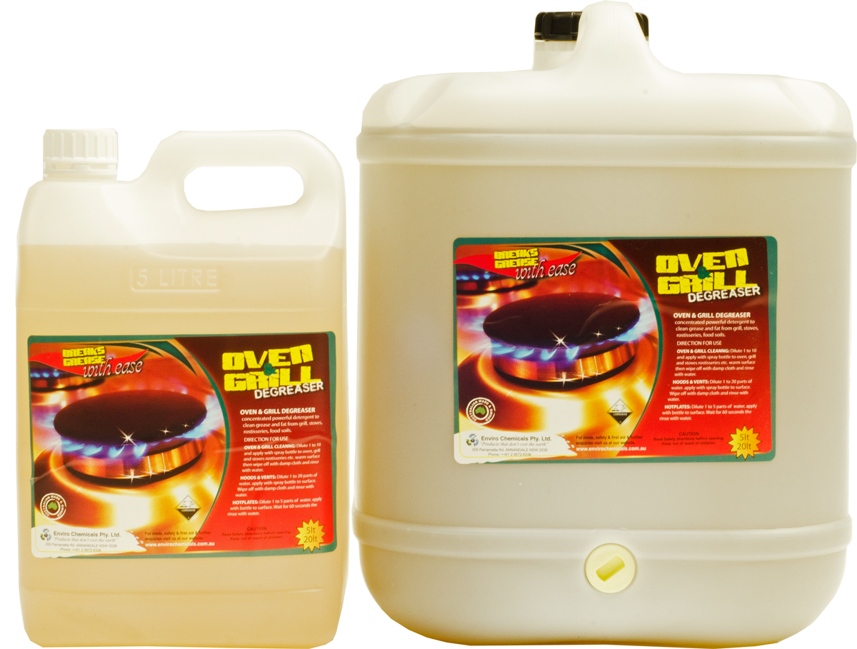 Oven & Grill Barbecue BBQ Cleaner Degreaser Concentrated Liquid (5Lt OR