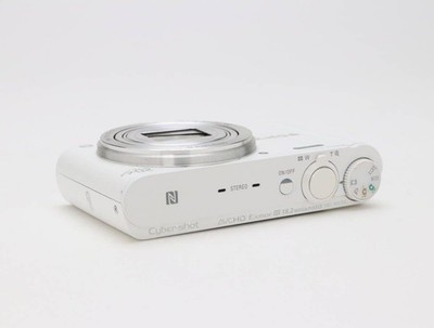 Sony Cyber Shot DSC-WX350 White Digital Camera 18.2MP 20x Zoom