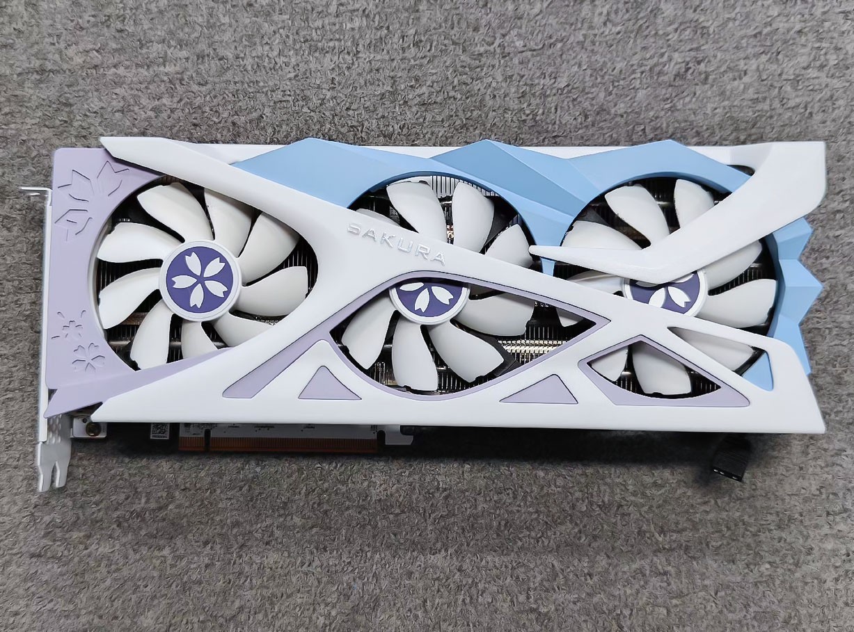 Yeston RX 6750 XT Sakura 12GB GDDR6 192Bit PCIe 4.0 x16 Graphics