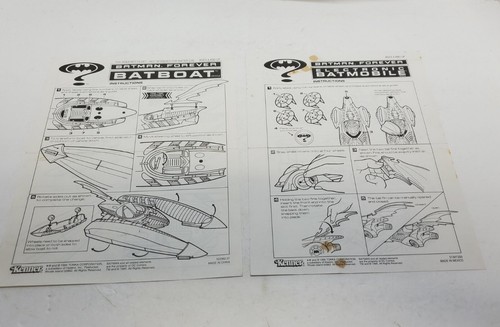 激レア 1995 バットマン フォーエヴァー ケナー バットボート Vintage 1995 Batman Forever BatBoat & electronic batmobile