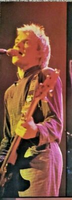 Vintage 1980's The Police Concert Poster 36"x24" Scorpio #1001 NOS