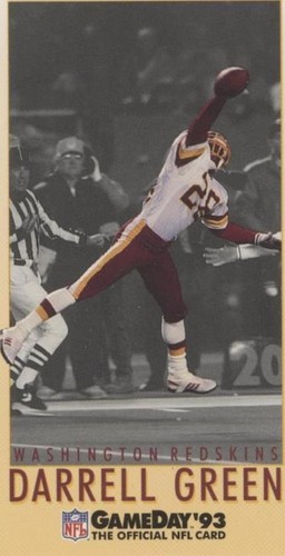 1993 Fleer GameDay Darrell Green #16