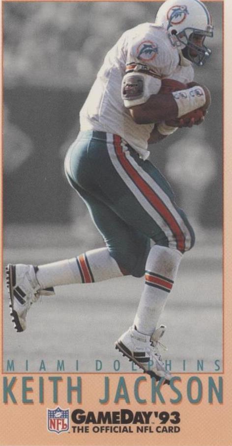 1993 Fleer GameDay Keith Jackson #137