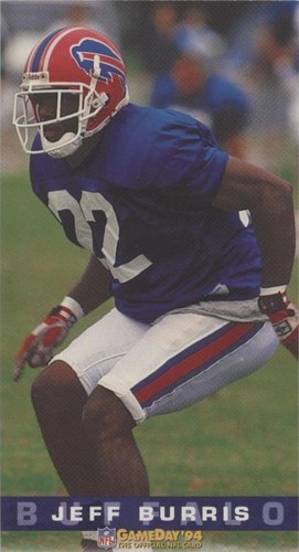1994 Fleer GameDay Jeff Burris #32