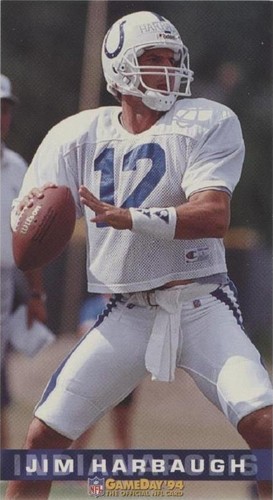 1994 Fleer GameDay Jim Harbaugh #181